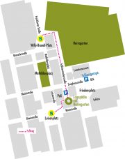 Lageplan Logopädie am Herrngarten